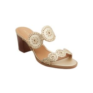 Jack Rogers Lauren Mid Heel | like new!